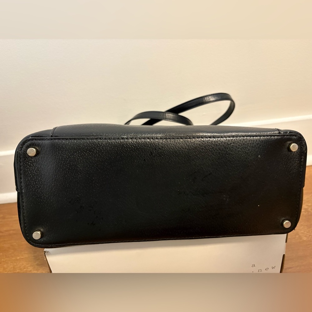 Kate Spade Black Leather Grand Street Sadie Tote, amazing condition - Picture 3 of 5